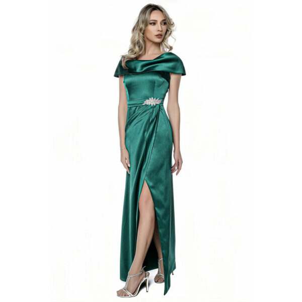 Rochie lungă verde
